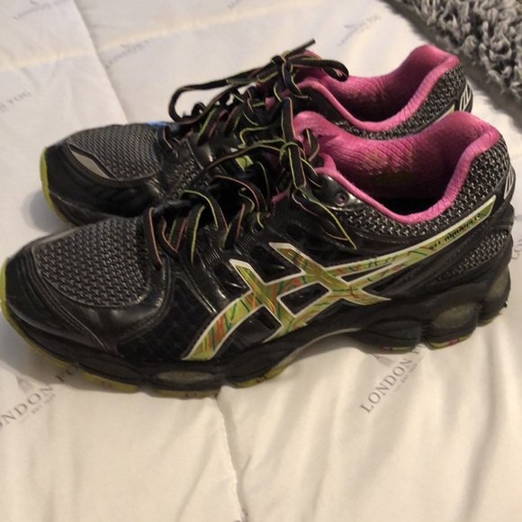 ASICS  GEL NIMBUS 14 RUNNING SNEAKERS - Picture 4 of 14